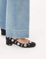 Valentino Nellcôte Mary-Jane Pumps In Crust Leather 30Mm - Image 7